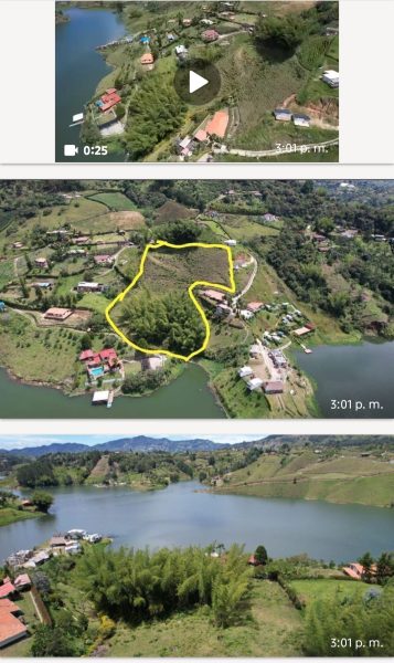 Se vende lote Grande en guatape cerca a zona turística